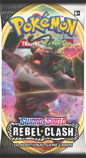 Pokémon Sword & Shield Rebel Clash Booster Pack Rillaboom