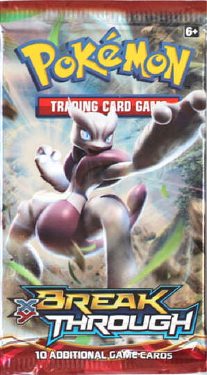 Pokémon XY BREAKthrough Booster Pack Mewtwo X