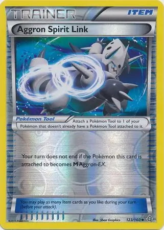 Primal Clash Aggron Spirit Link #123/160 reverse holo