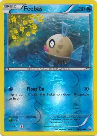 Primal Clash Feebas #43/160 reverse holo