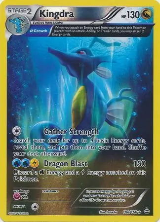 Primal Clash Kingdra #108/160 reverse holo