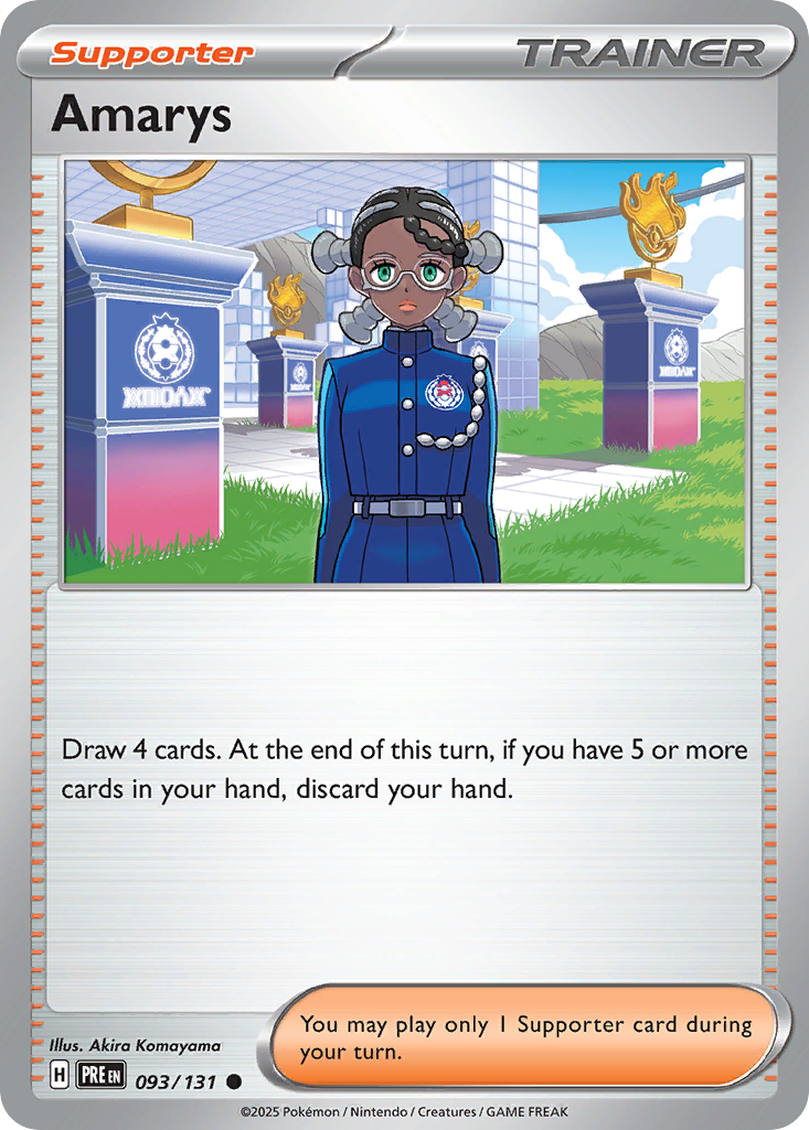 Prismatic Evolutions Amarys #093/131