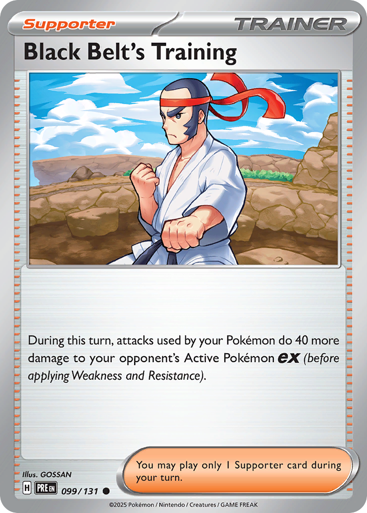 Prismatic Evolutions Black Belt's Training #099/131