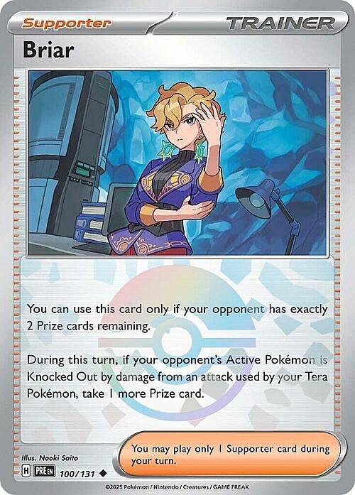 Prismatic Evolutions Briar #100/131 Pokéball