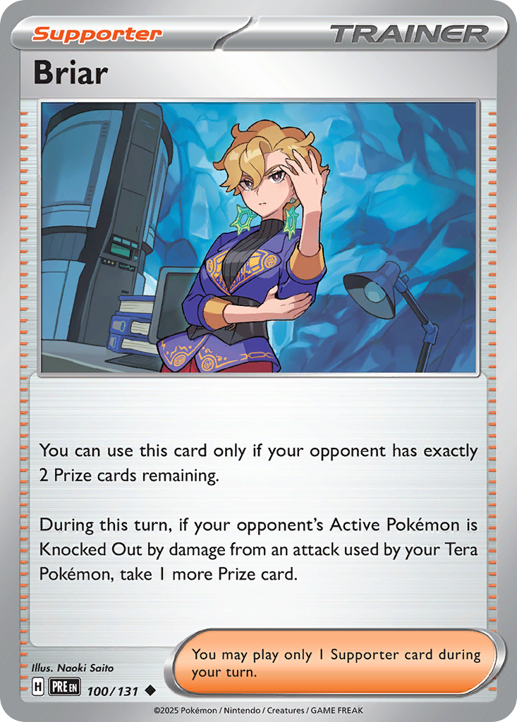 Prismatic Evolutions Briar #100/131