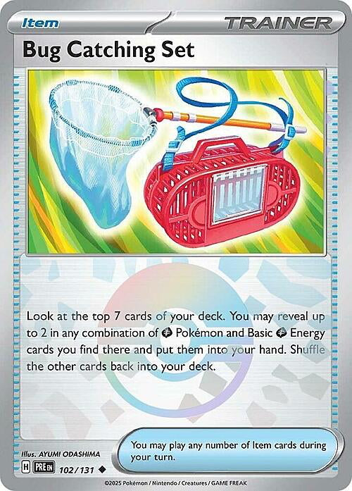 Prismatic Evolutions Bug Catching Set #102/131 Pokéball
