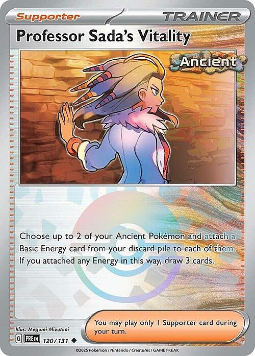 Prismatic Evolutions Professor Sada's Vitality #120/131 Pokéball