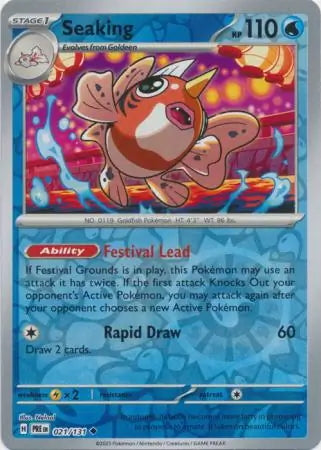 Prismatic Evolutions Seaking #021/131 reverse holo