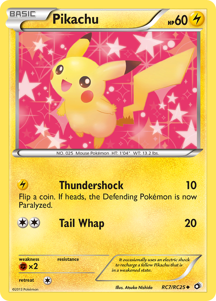 Radiant Collection Pikachu #7/25