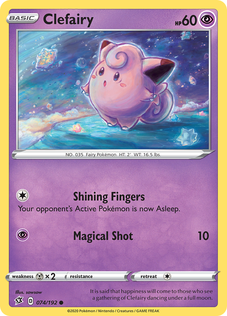 Rebel Clash Clefairy #74/192