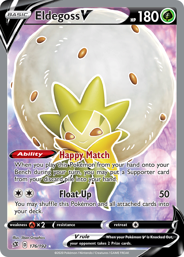 Rebel Clash Eldegoss V #176/192