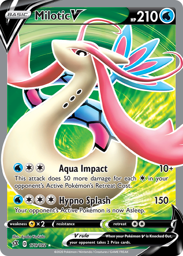 Rebel Clash Milotic V #179/192
