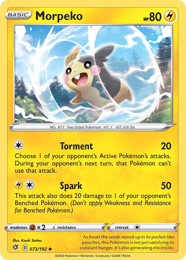 Rebel Clash Morpeko #73/192