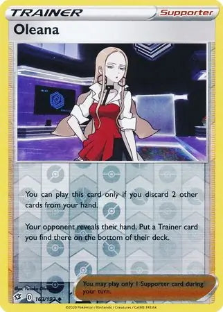 Rebel Clash Oleana #163/192 reverse holo