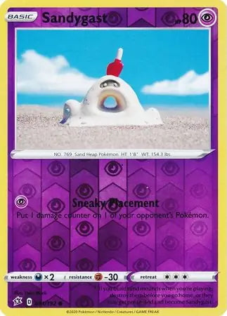 Rebel Clash Sandygast #81/192 reverse holo