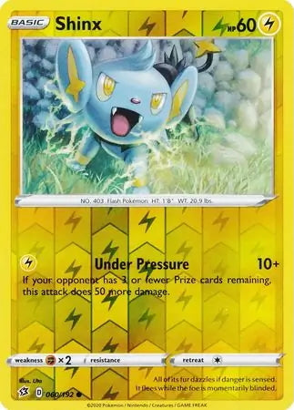 Rebel Clash Shinx #60/192 reverse holo