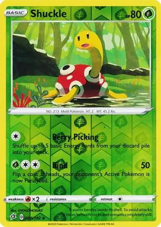 Rebel Clash Shuckle #5/192 reverse holo