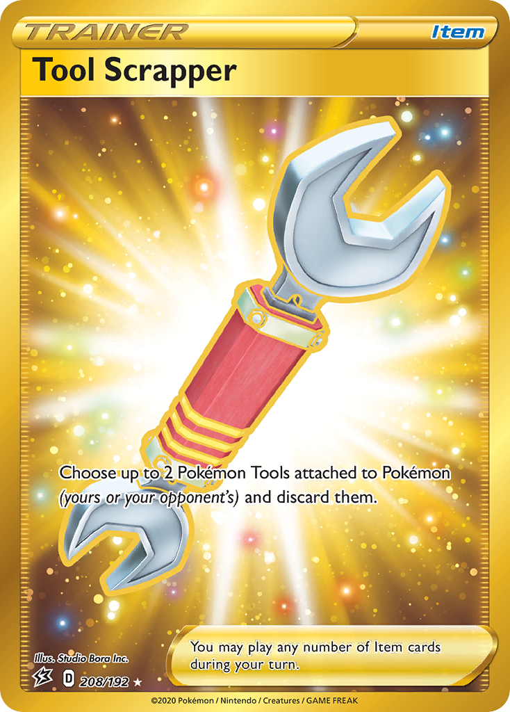 Rebel Clash Tool Scrapper #208/192