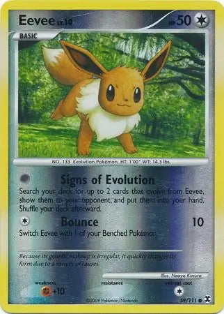 Rising Rivals Eevee #59/111 reverse holo