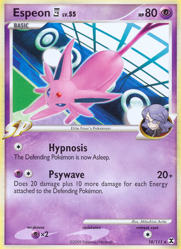 Rising Rivals Espeon 4 #18/111