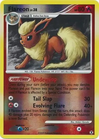 Rising Rivals Flareon #19/111 reverse holo
