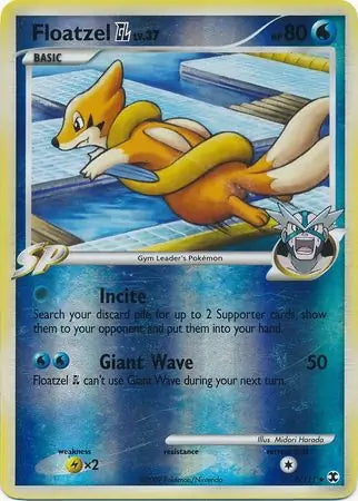 Rising Rivals Floatzel GL #4/111 reverse holo