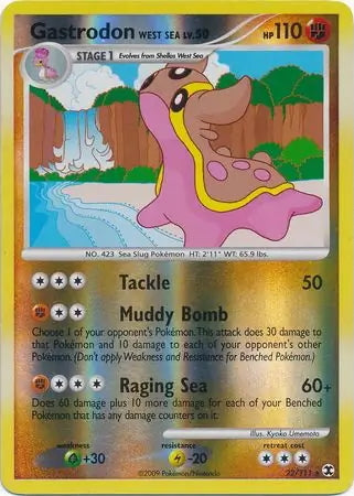 Rising Rivals Gastrodon West Sea #22/111 reverse holo