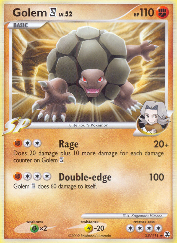 Rising Rivals Golem 4 #23/111