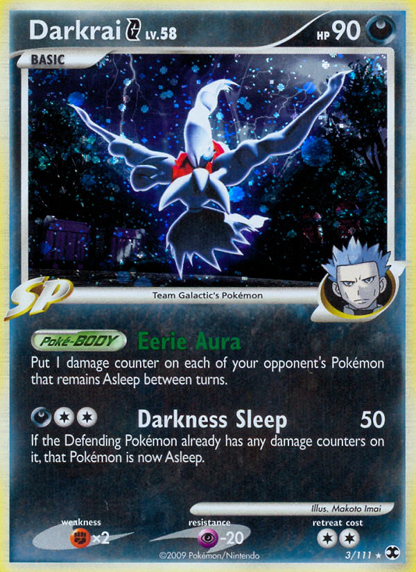 Rising Rivals Holo Darkrai G #3/111