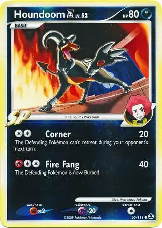 Rising Rivals Houndoom 4 #65/111 reverse holo
