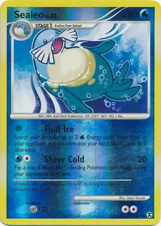 Rising Rivals Sealeo #77/111 reverse holo