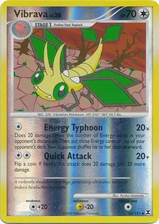 Rising Rivals Vibrava #53/111 reverse holo