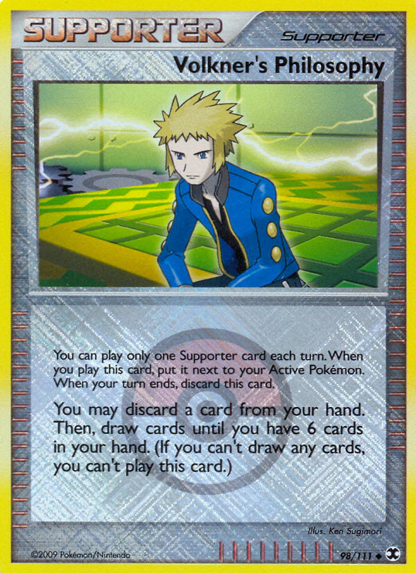 Rising Rivals Volkner's Philosophy #98 Promo