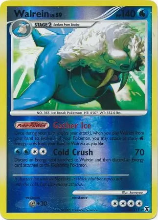 Rising Rivals Walrein #36/111 reverse holo