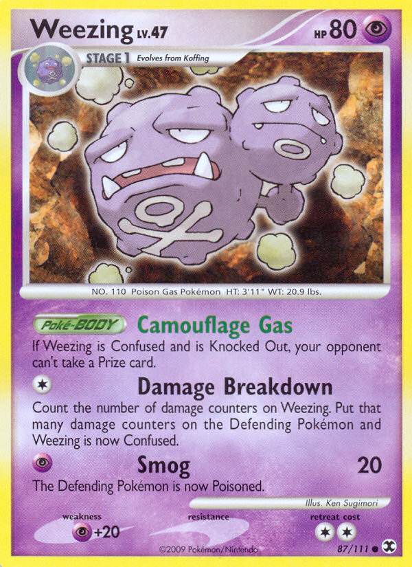 Rising Rivals Weezing #87/111