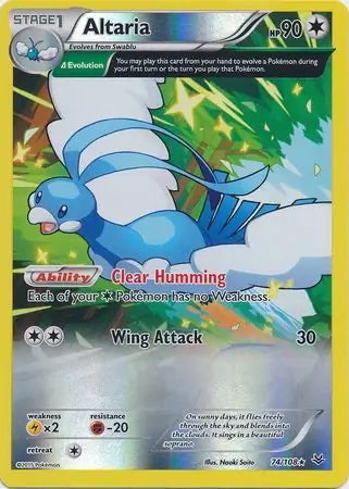 Roaring Skies Altaria #74/108 reverse holo
