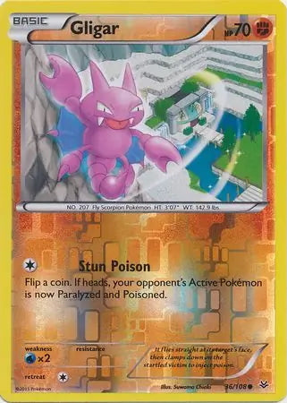 Roaring Skies Gligar #36/108 reverse holo