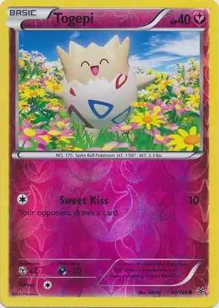 Roaring Skies Togepi #43/108 reverse holo