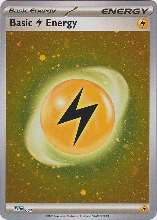 Scarlet & Violet Basic Cosmos Holo Electric Energy #4