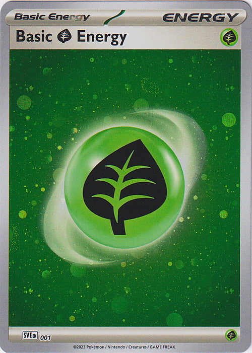 Scarlet & Violet Basic Cosmos Holo Grass Energy #1