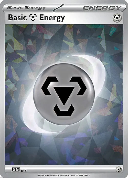Scarlet & Violet Basic Cracked Ice Steel Energy #16