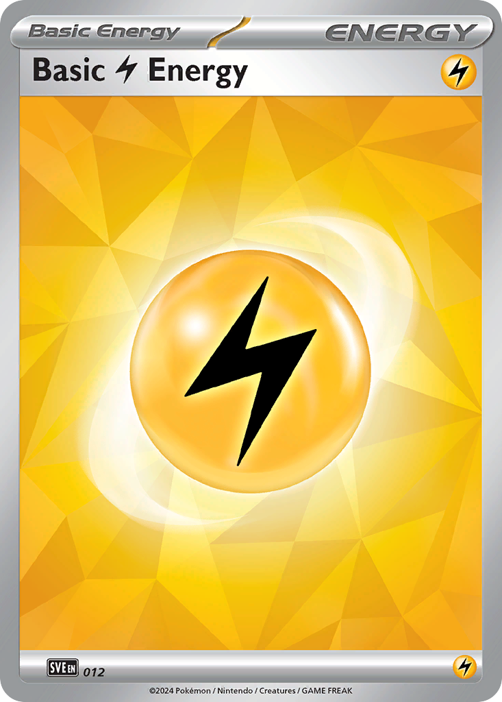 Scarlet & Violet Basic Electric Energy #12
