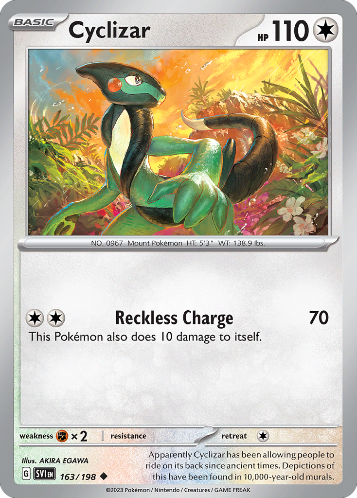 Scarlet & Violet Cyclizar #163/198
