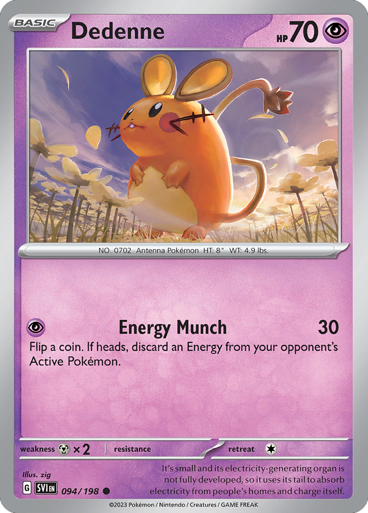 Scarlet & Violet Dedenne #94/198