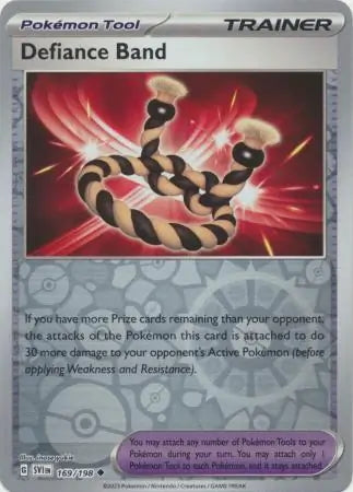 Scarlet & Violet Defiance Band #169/198 reverse holo