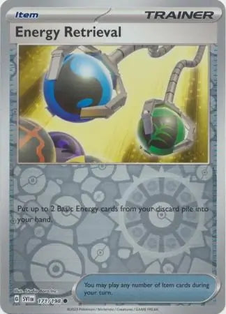 Scarlet & Violet Energy Retrieval #171/198 reverse holo