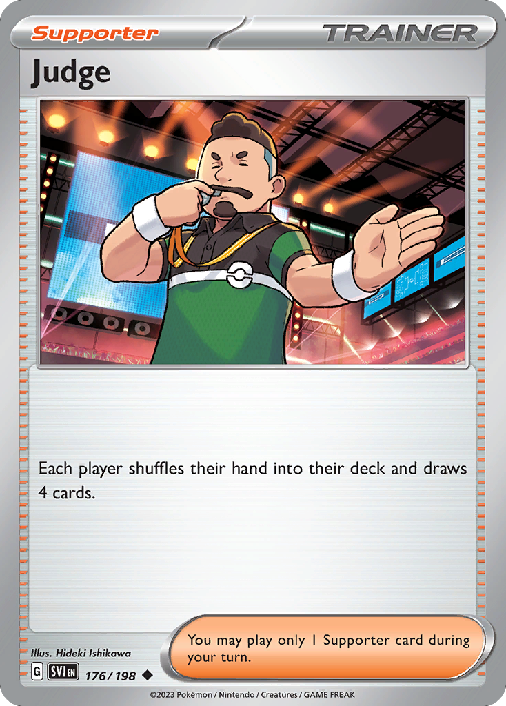Scarlet & Violet Judge #176/198