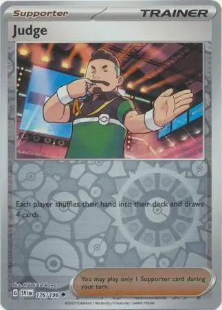 Scarlet & Violet Judge #176/198 reverse holo
