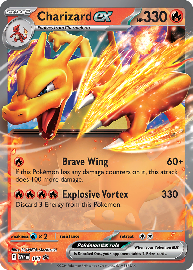 Scarlet & Violet Promo Charizard ex #161