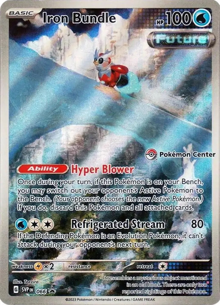 Scarlet & Violet Promo Iron Bundle #66 Pokémon Center